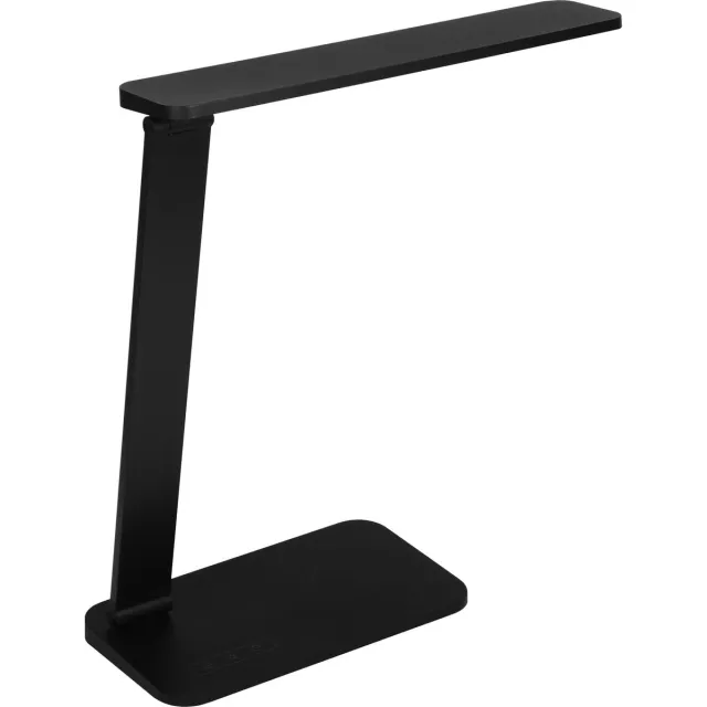 Fantasia Quonos bureaulamp met wireless charge, LED 7W ingebouwd, 3000K dimbaar, mat zwart, 310 x 374 mm