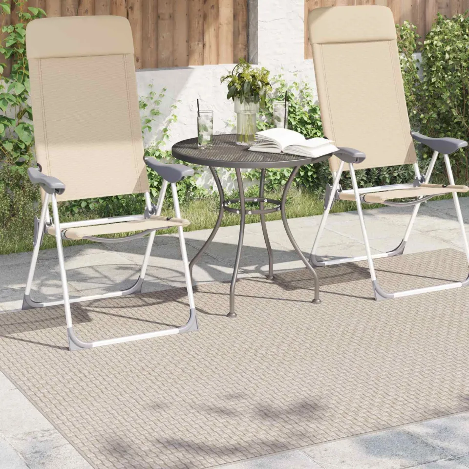 vidaXL Vloerkleden Rechthoekig FARO Crème 200 x 140 cm Polyester, foto 3