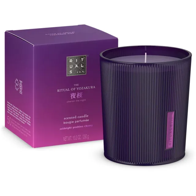 Rituals of Yozakura - Yozakura Scented Candle 290 g - Yozakura Kaars 290 g Paars