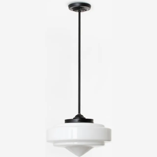 Coloured by Art Hanglamp Pointy Stairs Moonlight - Art Deco Trade Zwart