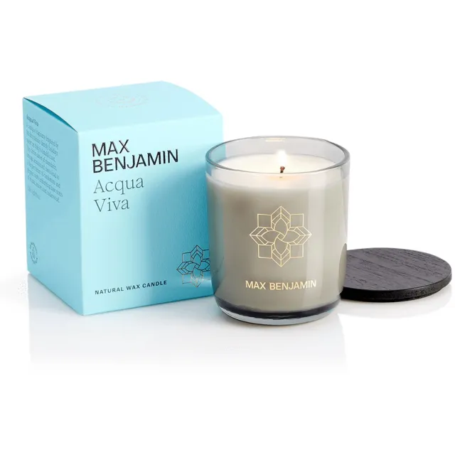 Max Benjamin Geurkaars - Acqua Viva - 50 branduren Grijs