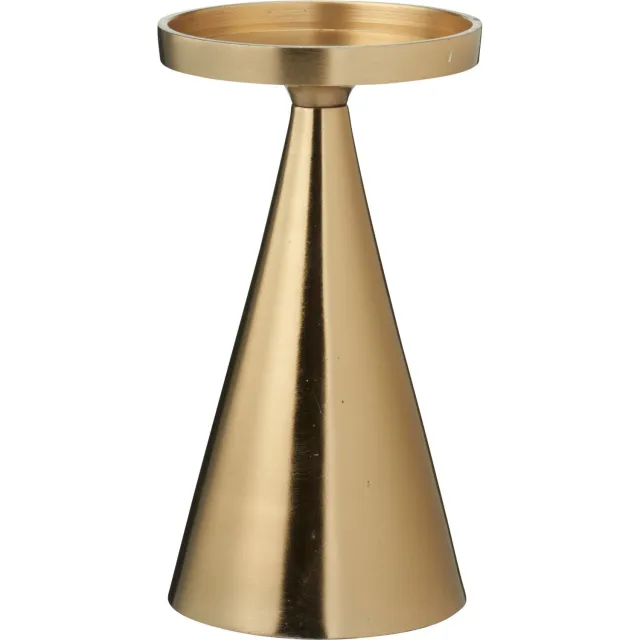 Home & Styling Collection Home Styling Collection - Decoratieve kaarsenhouder, goud, 17 cm