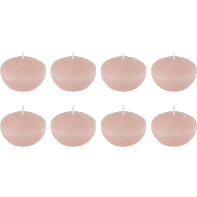 J-Line drijfkaars - roze - small - 4U - doos van 8