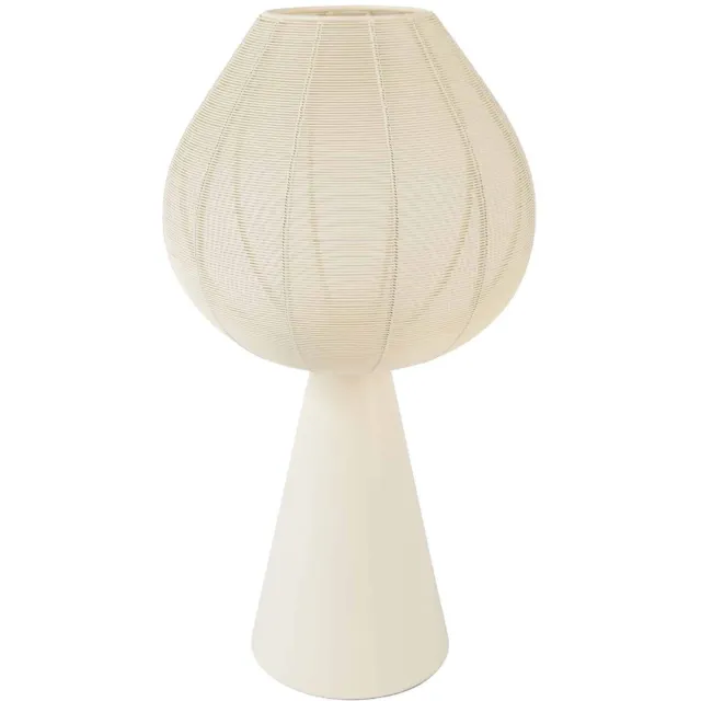 Light & Living Windlicht Maret - Crème - 30x30x56cm - Japandi Wit