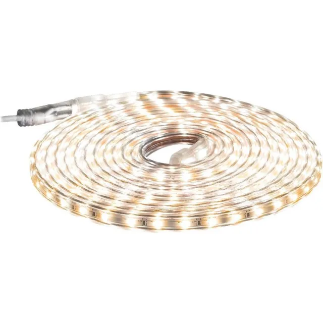 ABC-Led Warm wit LED Strip IP65 - 5 Meter - 220V - Matel