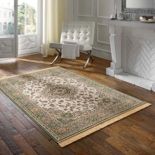 Tapeso Perzisch tapijt - Regal Valentina groen 195x300
