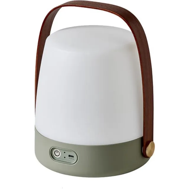 Kooduu Lite-UP Petroleum - Deense Design LED-lamp - 4 Lichtstanden - Dimbaar - Staande Lamp - Tafellamp - Nachtlamp - Slaapkamer Lamp - Ingebouwde Oplaadbare Accu - Tot 24 uur lang Sfeer Verlichting - Draadloos