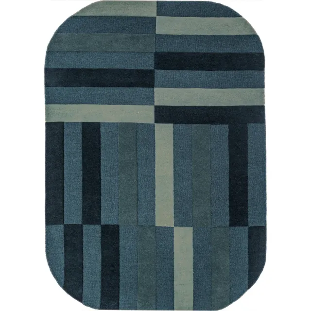 Flair Rugs Eldon vloerkleed blauw