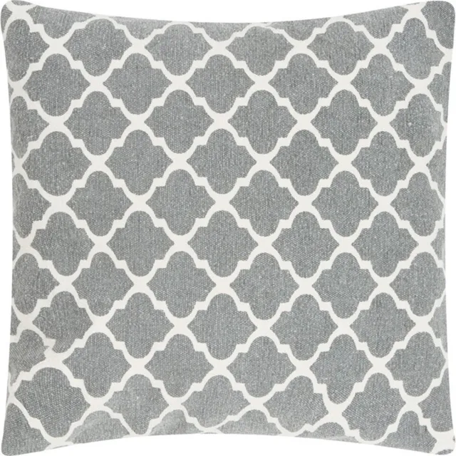 Linen & More Moroccan Print Taupe Kussen | 45 X 45 | Sierkussen Voor Woonkamer Of Slaapkamer
