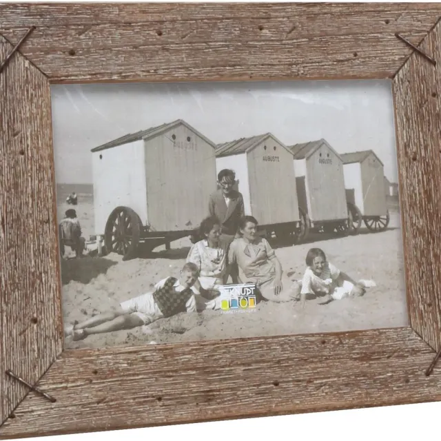 Deknudt Frames fotolijst S67TV1 - vergrijsde driftwood - foto 15x20 cm bruin