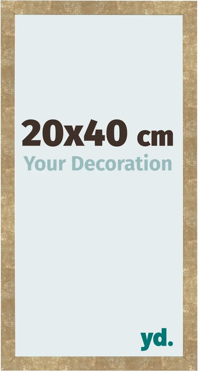 yd. Your Decoration - Fotolijst 20x40 cm - MDF - Goud Antiek - Bologna