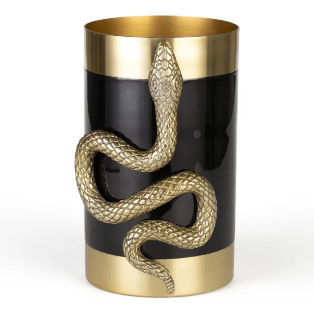 Bold Monkey Never Hurt A Snake vaas - Goud