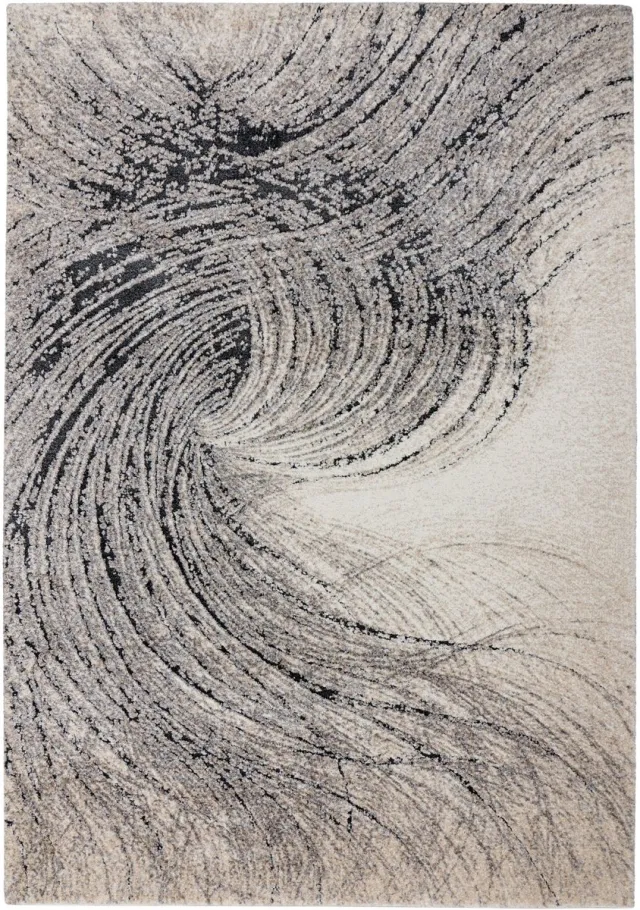Meghan Lalee Vloerkleed Bologna 462 grijs – 120 x 170 cm – polypropyleen & polyester, machinegeweven