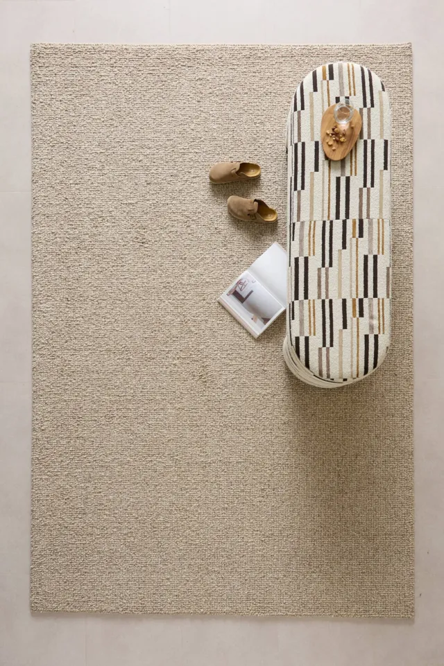 NOUS Living vloerkleed Tessie beige