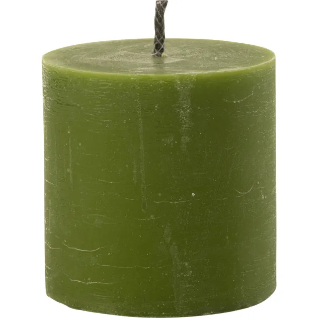J-Line buitenkaars Pilaar Paraffine - groen - small - 70U