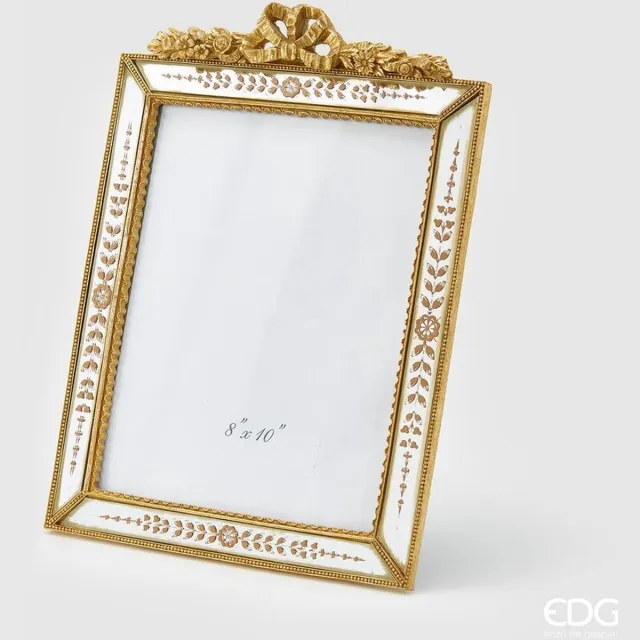 EDG - Enzo De Gasperi Fotolijst Rechthoekige spiegel Goud 34x25