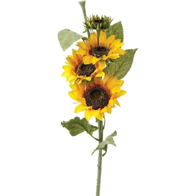 Atmosphera Créateur d'intérieur® Kunstmatige zonnebloem, 81 cm Jaune