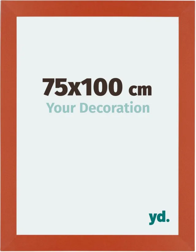 yd. Your Decoration - Fotolijst 75x100 cm - MDF - Oranje - Mura