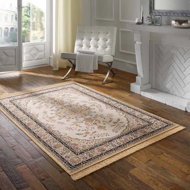 Tapeso Perzisch tapijt - Regal Victor beige 67x105