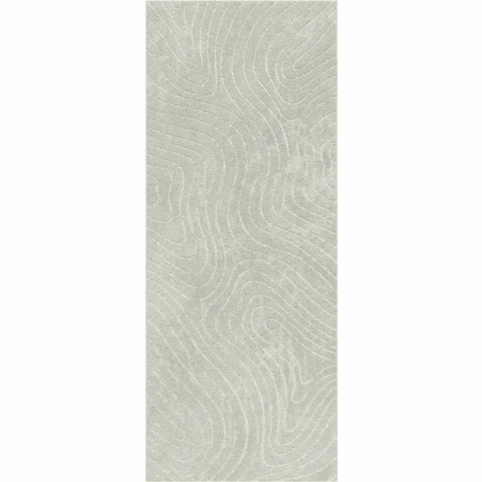 vidaXL Binnen- en buitentapijt PALMERAS Groen 80 x 200 cm Polyester