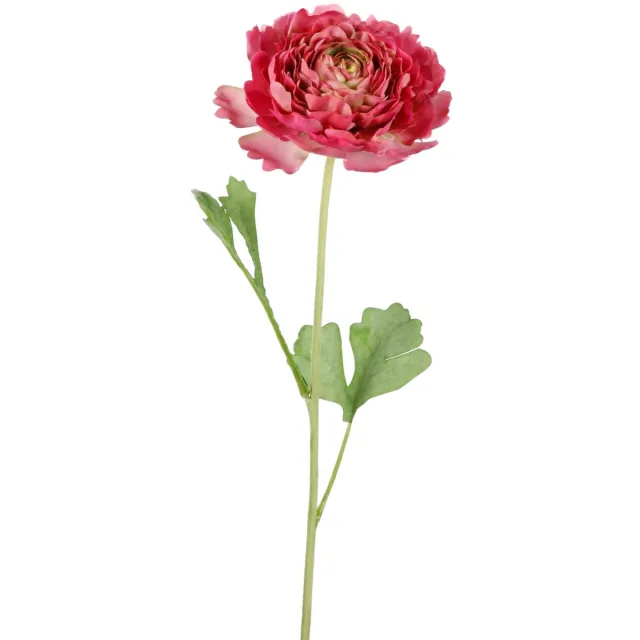 Viv! Home Luxuries Ranonkel - zijden bloem - paars roze - 56cm
