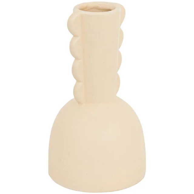 Atmosphera Créateur d'intérieur® Design keramische bloemenvaas HIND beige