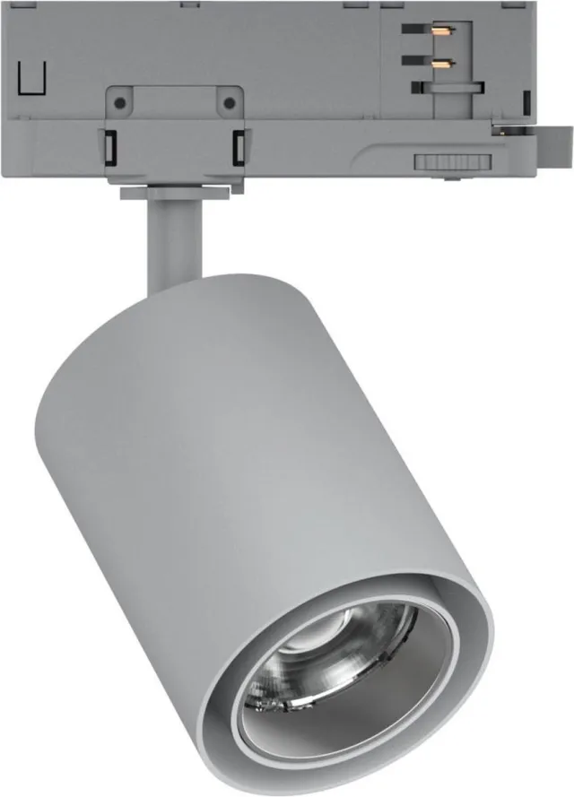 Paulmann 96549 ProRail3 LED-railspot Kratos 50° 2000lm 18,5W 3000K 230V Zilver railverlichtingssysteem