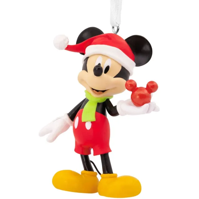 Hallmark Ornament l93 fc mickey holding Ornament onbekend