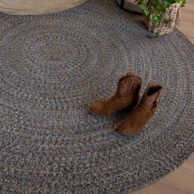 Boho&me Rond vloerkleed katoen - Joy multi 200