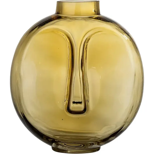 Bloomingville Vaas glas bruin daisi 24cm [gid://shopify/Metaobject/307221758287]