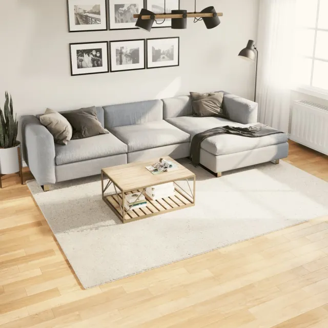 vidaXL Vloerkleed OVIEDO laagpolig 200x280 cm beige, foto 2