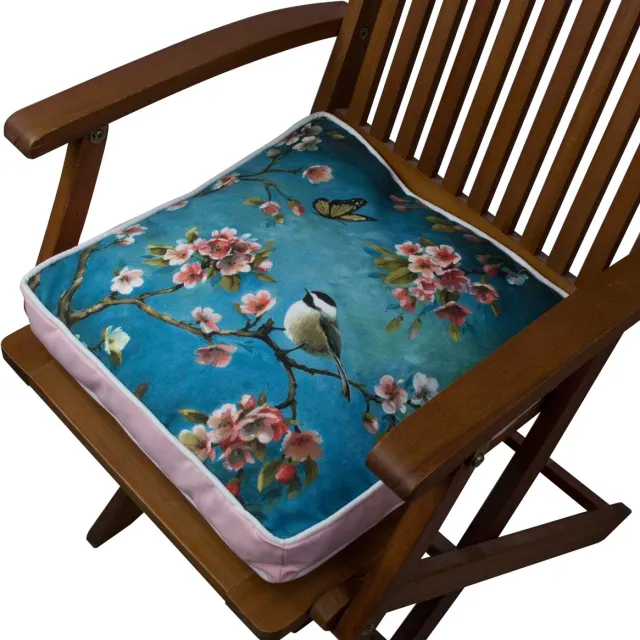 Gravel YM1313 – Stoelkussen – Meerkleurig – 42 x 42 cm