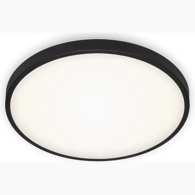Briloner MANNY - Plafonniére - plafondlamp - LED - 24W - 2.200lm - 4.000K neutrale wit - Ø38.5 cm - zwart