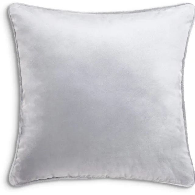 Heckettlane Sierkussen Velours Original - Cloud Grey - Sierkussens 48x48 cm - 100% Polyester Velours - Inclusief Binnenkussen