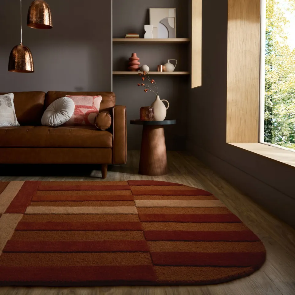 Flair Rugs Eldon vloerkleed terra, foto 2