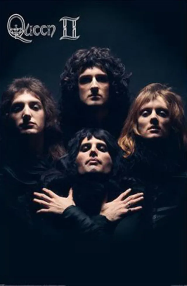 Queen Bohemian Unisex Poster - meerkleurig - Standard multicolor