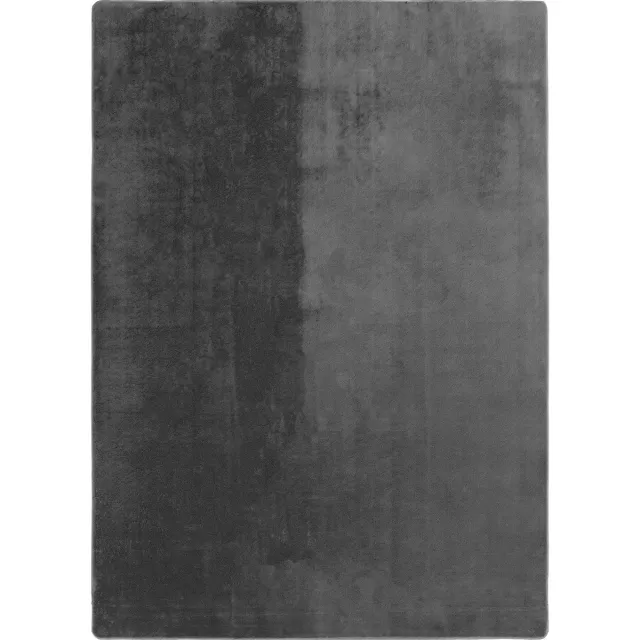 Muratap JOY Effen Soft Vloerkleed – 100% Polyester – Anti-Slip - Grijs- 200x280 CM