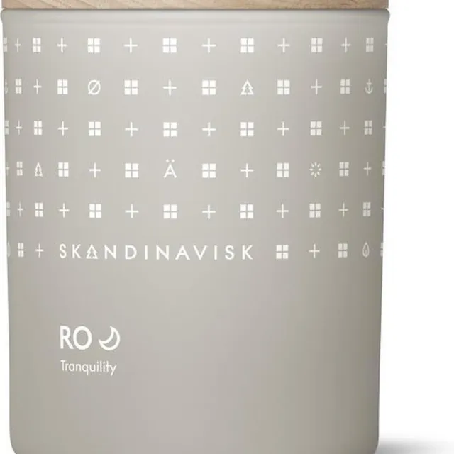 Skandinavisk Candle 200gr - 50u Ro / Tranquility GRIJS