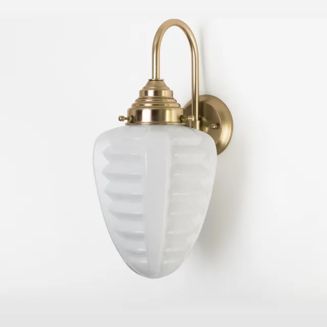 Coloured by Art Wandlamp Parole Meander Brons - Art Deco Trade