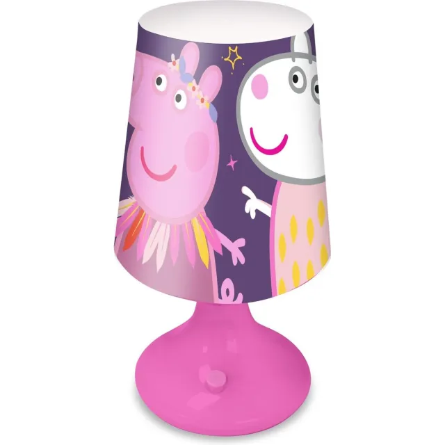 Peppa Pig Tafellamp - 18 cm - Roze Multi Colour