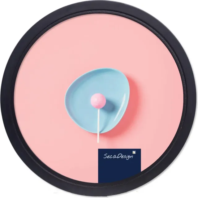 SecaDesign Ronde fotolijst - SecaDesign - Ø 20 cm - zwart