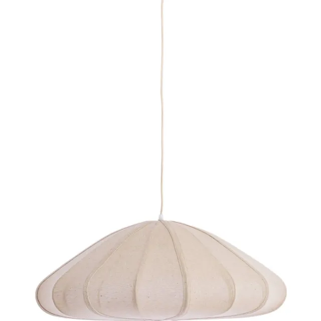 Light & Living hanglamp CESANO (Ø64x25 cm) naturel