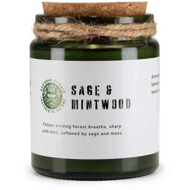 Ancient Wisdom Greenman Woodwick sojakaars - Salie & Munthout