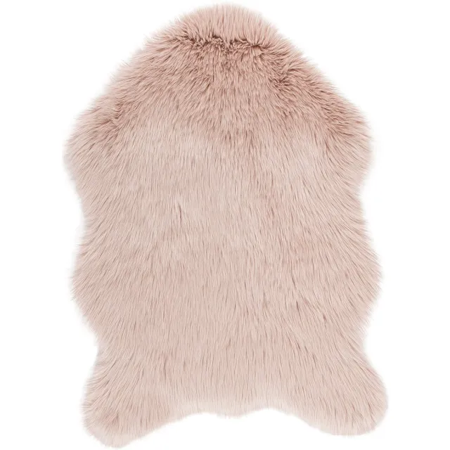Tiseco Vloerkleed - Fluffy - Roze