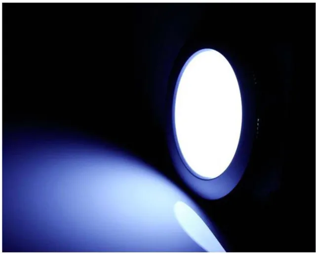 ETT LED-paneel 120 LED`s 12 Watt plafondverlichtingslamp McShine LP-1812C zilver
