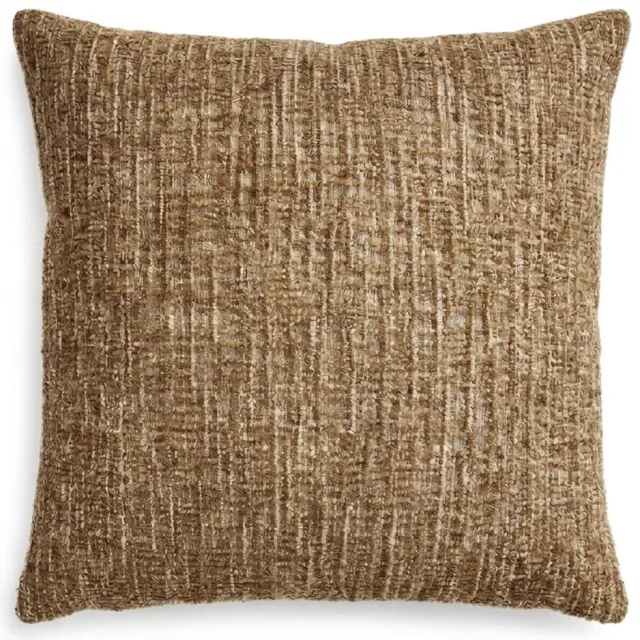 Linen & More Kussen Baroness bouclé melange oker 45x45cm Geel