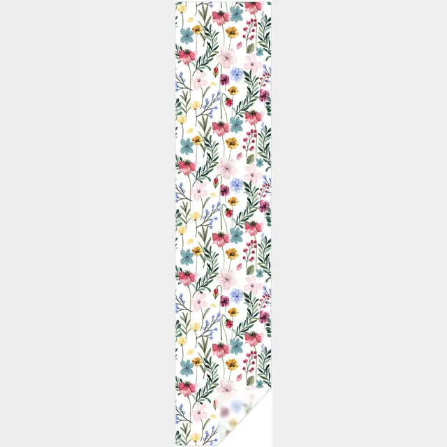 Trywise 1 Stuk - Raamfolie - Statische Raamfolie - Anti Inkijk Raamfolie - Matglas Privacyfolie - Raamfolie Zonder Lijm met Waterrimpel Relieef - Badkamer - 43 x 200 cm - SBW29