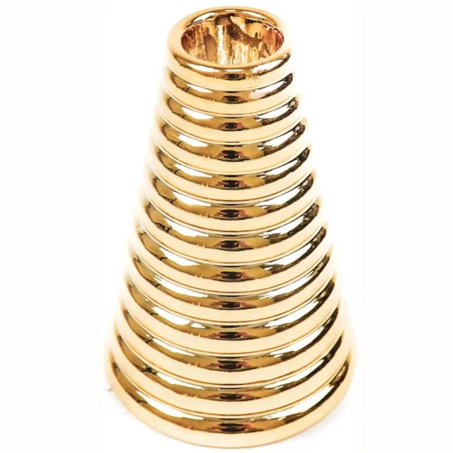 Housevitamin Kandelaar kerstboom - Goud - 8x8x11cm