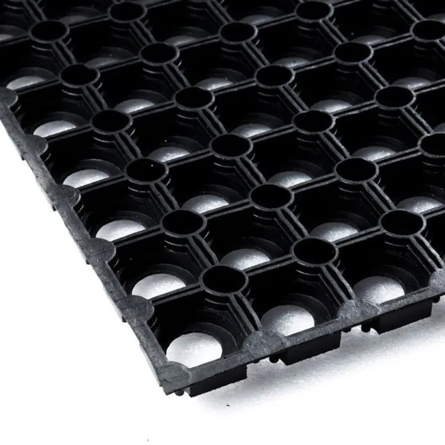 IVOL Ringmat 80 x 120 cm - 16 mm Zwart