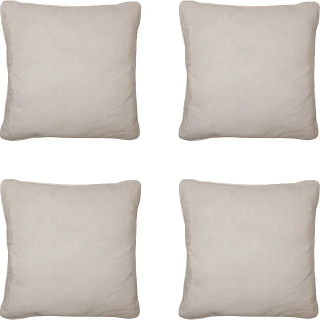 Madison Sierkussen Panama - Beige - 60x60x10cm - Set van 4